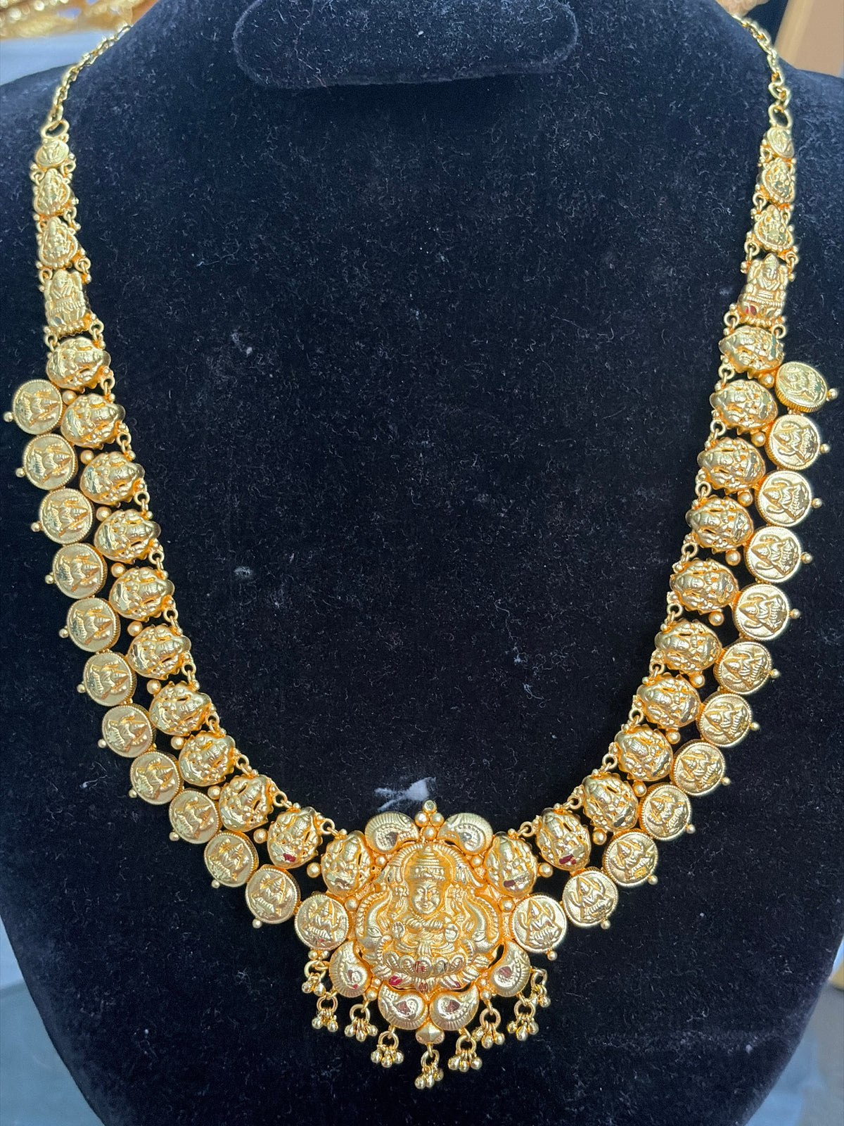 071, 1 g gold plating, Laxmi haram