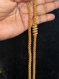 032, impon thali chain 26 inch,5 pown thickness